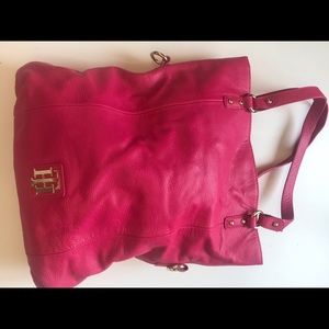 Tommy Hilfiger pink leather purse